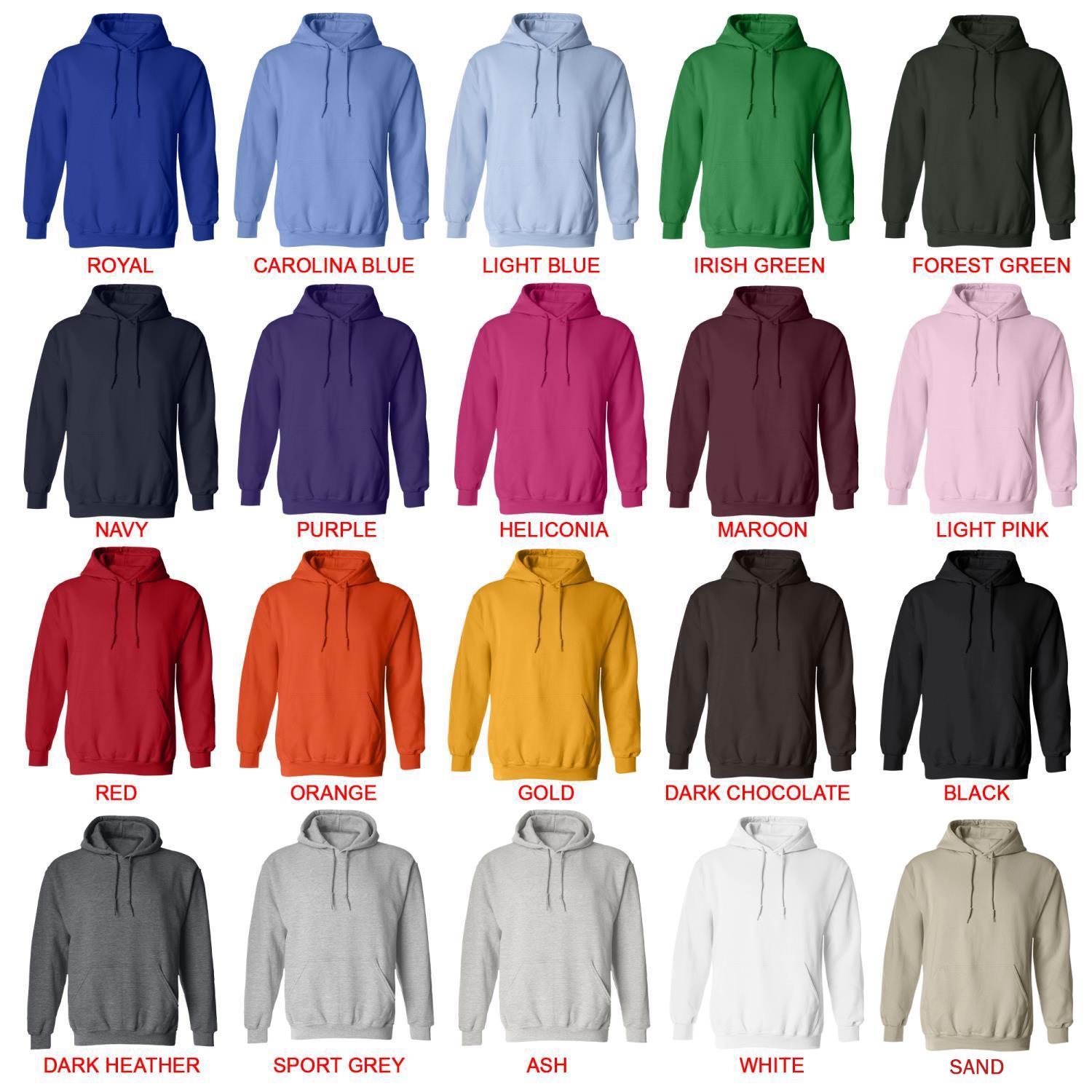 hoodie color chart - Serious Sam Merch
