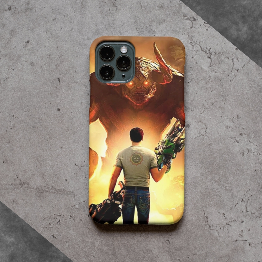 Serious Sam Fight Monster Phone Case