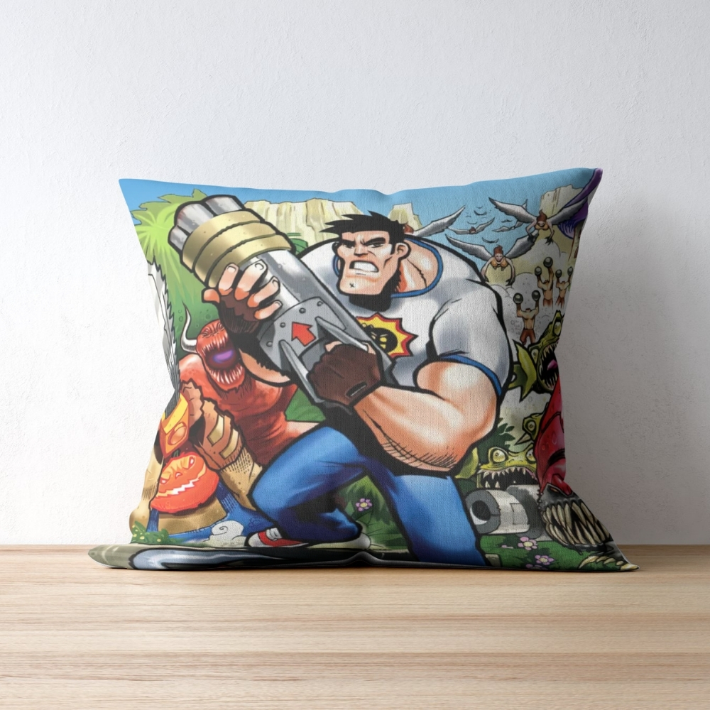Serious Sam Hot Game Throw Pillow