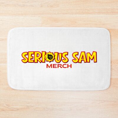Serious20Sam20Logo20New20Bath20Mat - Serious Sam Merch