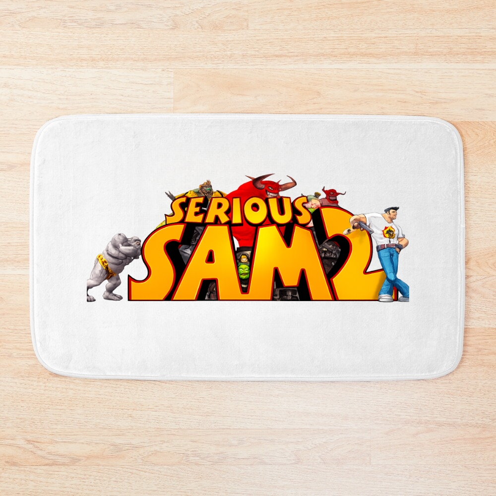 Serious Sam Ver 2 New Bath Mat