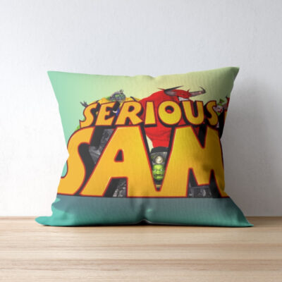 Serious20Sam20Ver20220New20Throw20Pillow - Serious Sam Merch