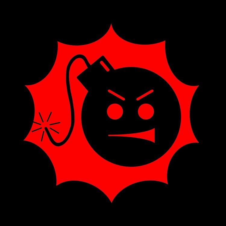 Serious Sam Angry Bomb Tote Bag - Image 2