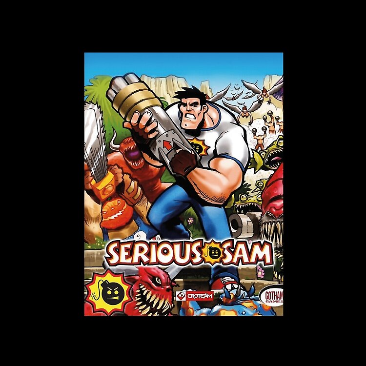 Serious Sam Hot Video Game Tote Bag - Image 2
