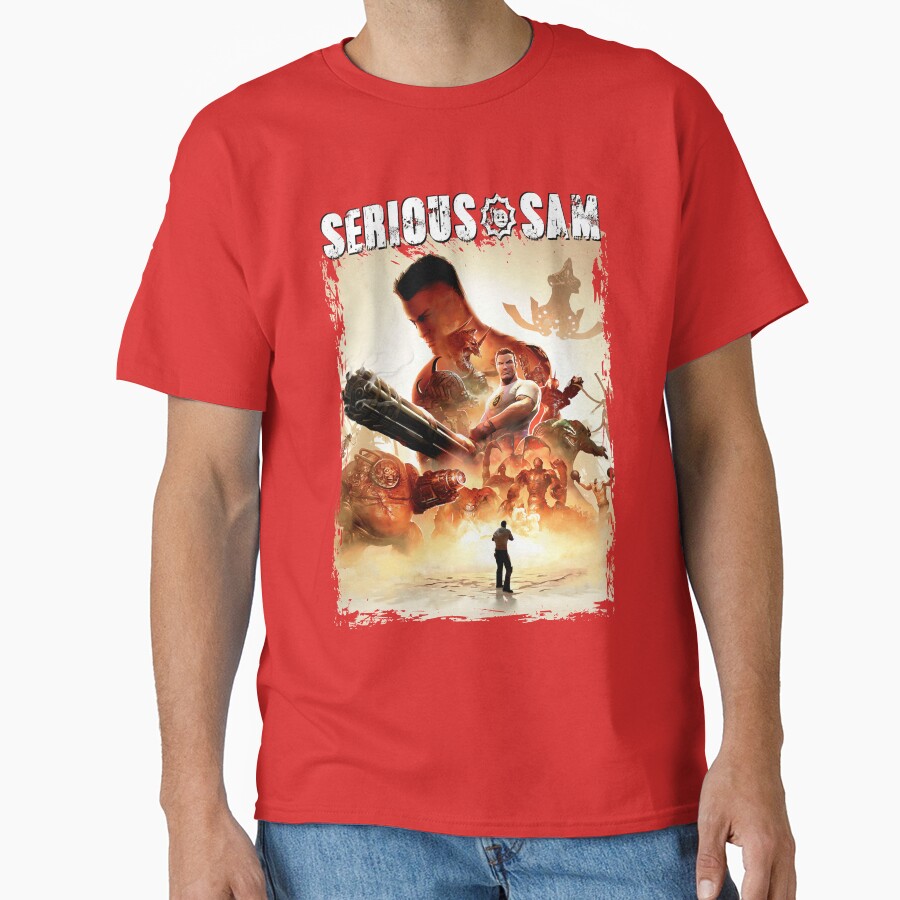 Serious Sam Game New T-shirt - Image 5