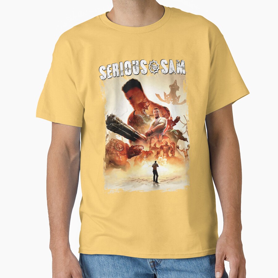 Serious Sam Game New T-shirt - Image 6