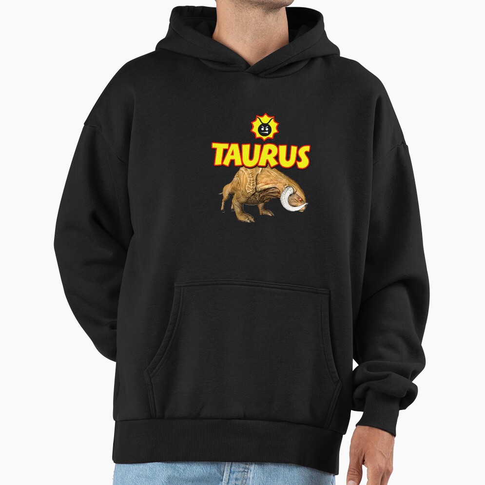 Serious Taurus Hoodie - Image 2