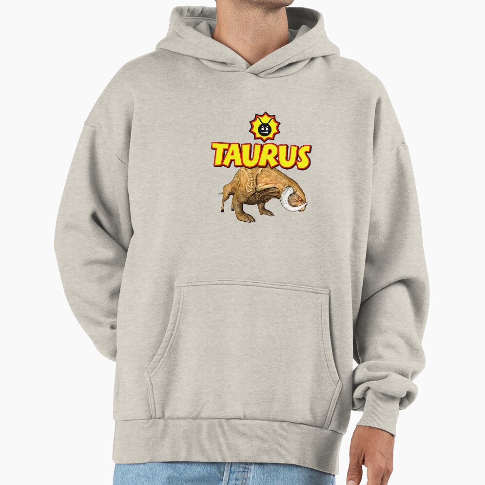 Serious Taurus Hoodie - Image 3