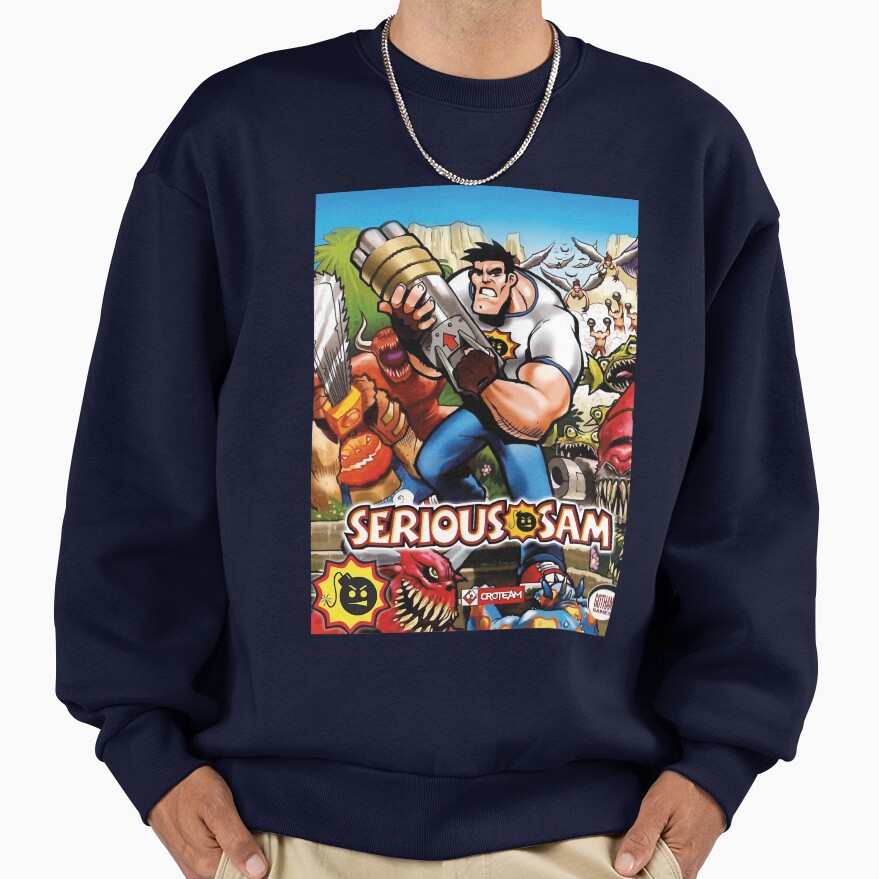 Serious Sam Fight Game Sweatshirt - Image 5
