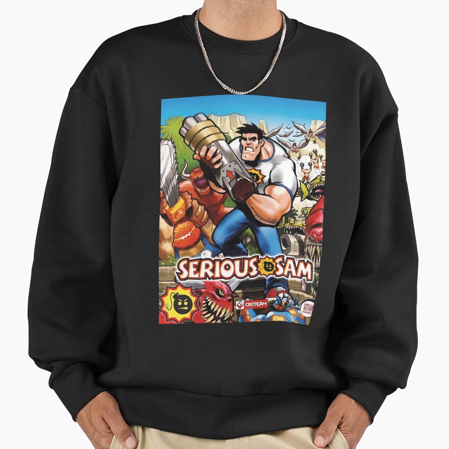 Serious Sam Fight Game Sweatshirt - Image 2