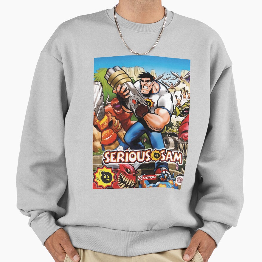 Serious Sam Fight Game Sweatshirt - Image 4
