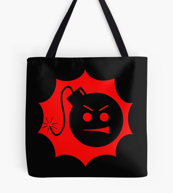 Serious Sam Angry Bomb Tote Bag