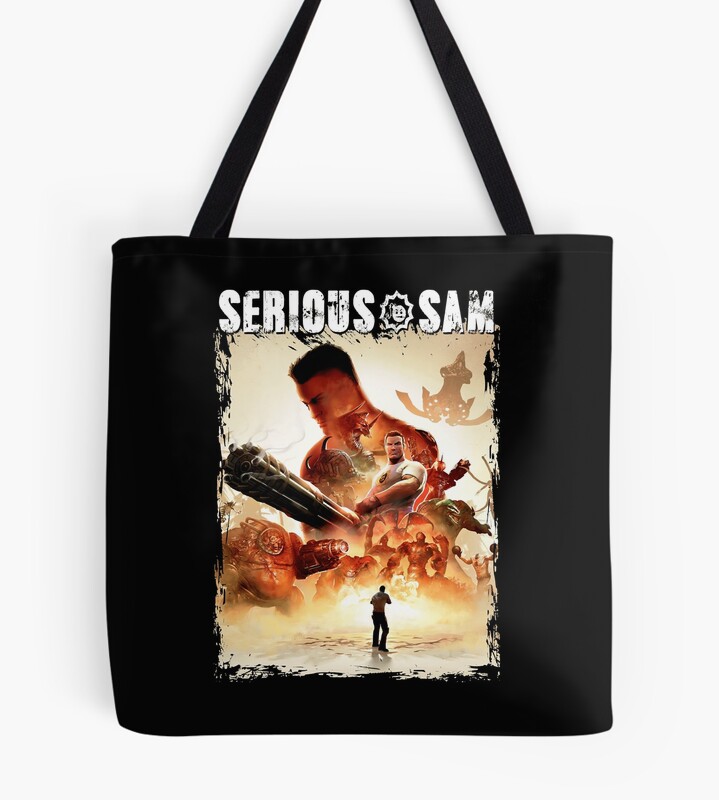 Serious Sam Hot Design Tote Bag