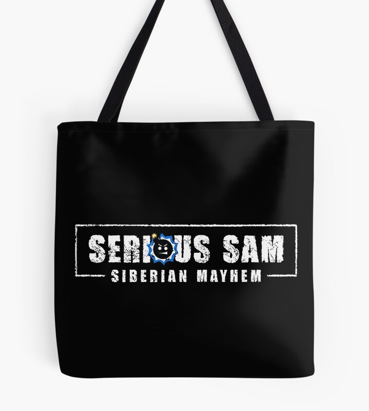 Serious Sam Siberian Mayhem Tote Bag