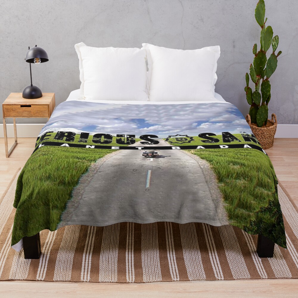 Serious Sam 4 Hot Game Throw Blanket