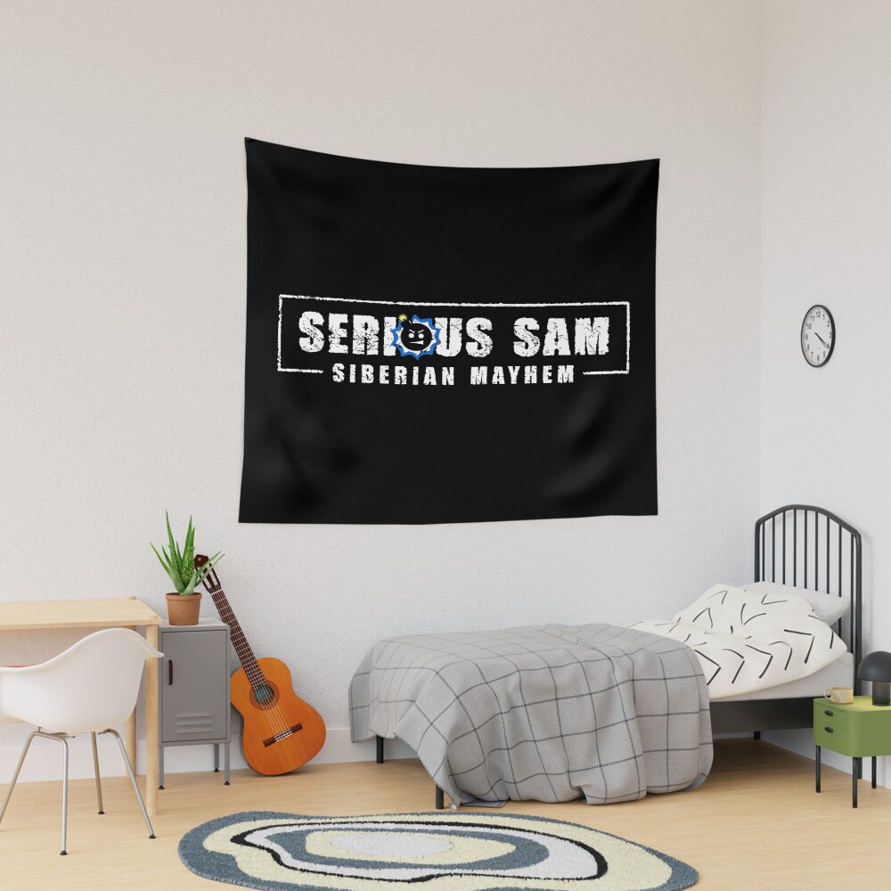 Serious Sam Siberian Mayhem Tapestry