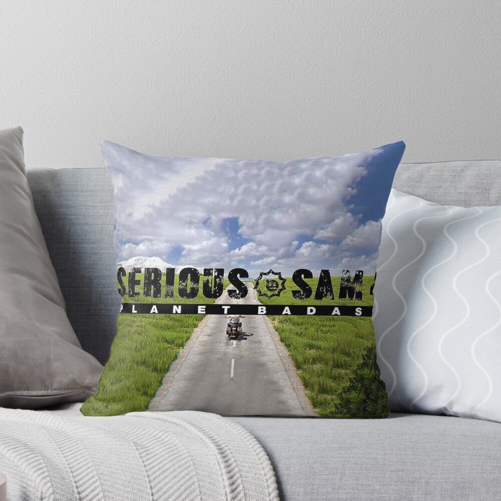 Serious Sam 4 Hot Game Throw Pillow